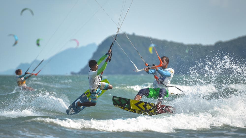 kite surfing thailand