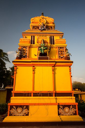 Hindu temple in Kalpitiya Sri Lanka