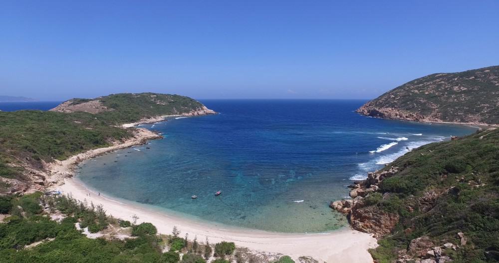 Une crique cachée à Phan Rang Thap Cham, au Vietnam