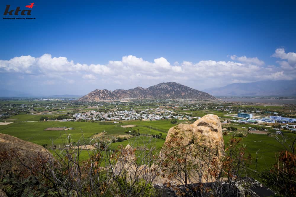 Paysage de Phan Rang Tháp Chàm, Vietnam