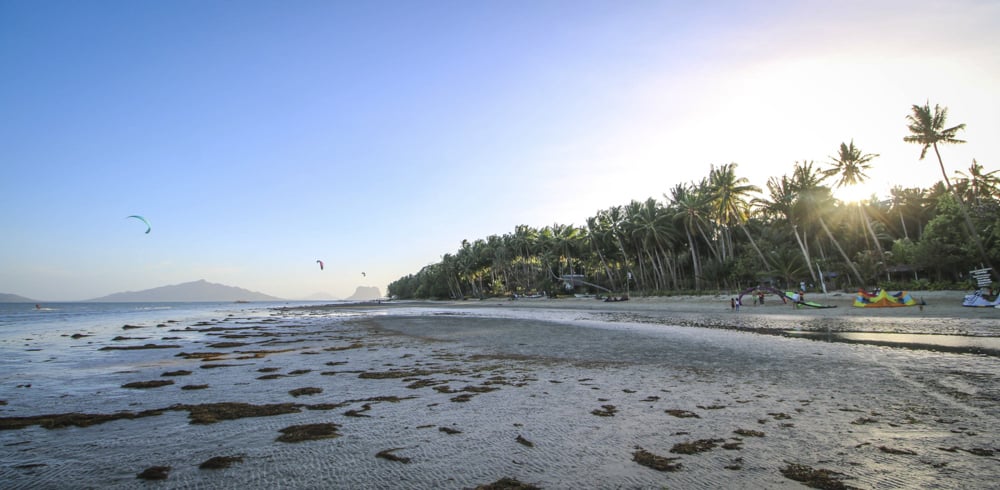 Sunset in Sibaltan, El Nido