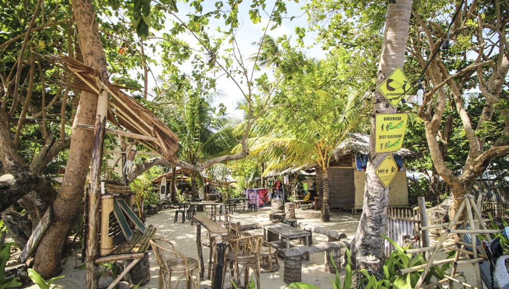 Lokales Geschäft in Sibaltan, El Nido, Palawan, Philippinen