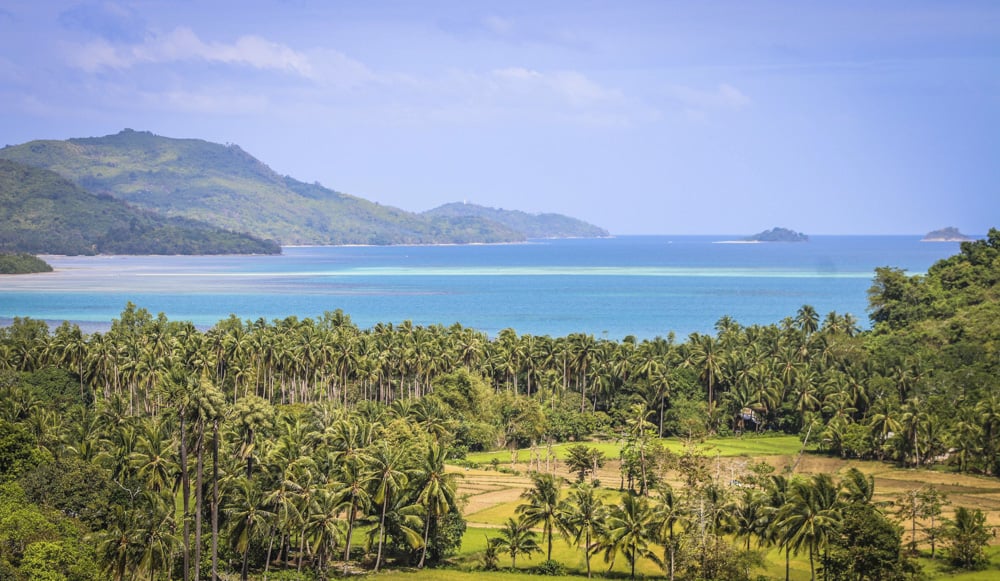 Scenery in Sibaltan, El Nido, Palawan