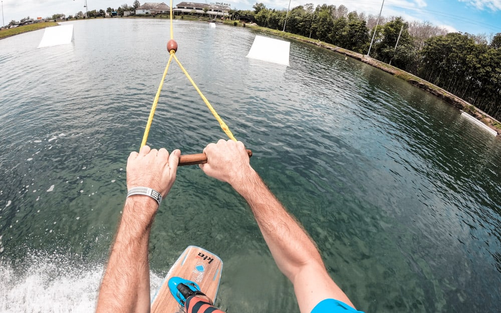 Water sports at Bali wake park