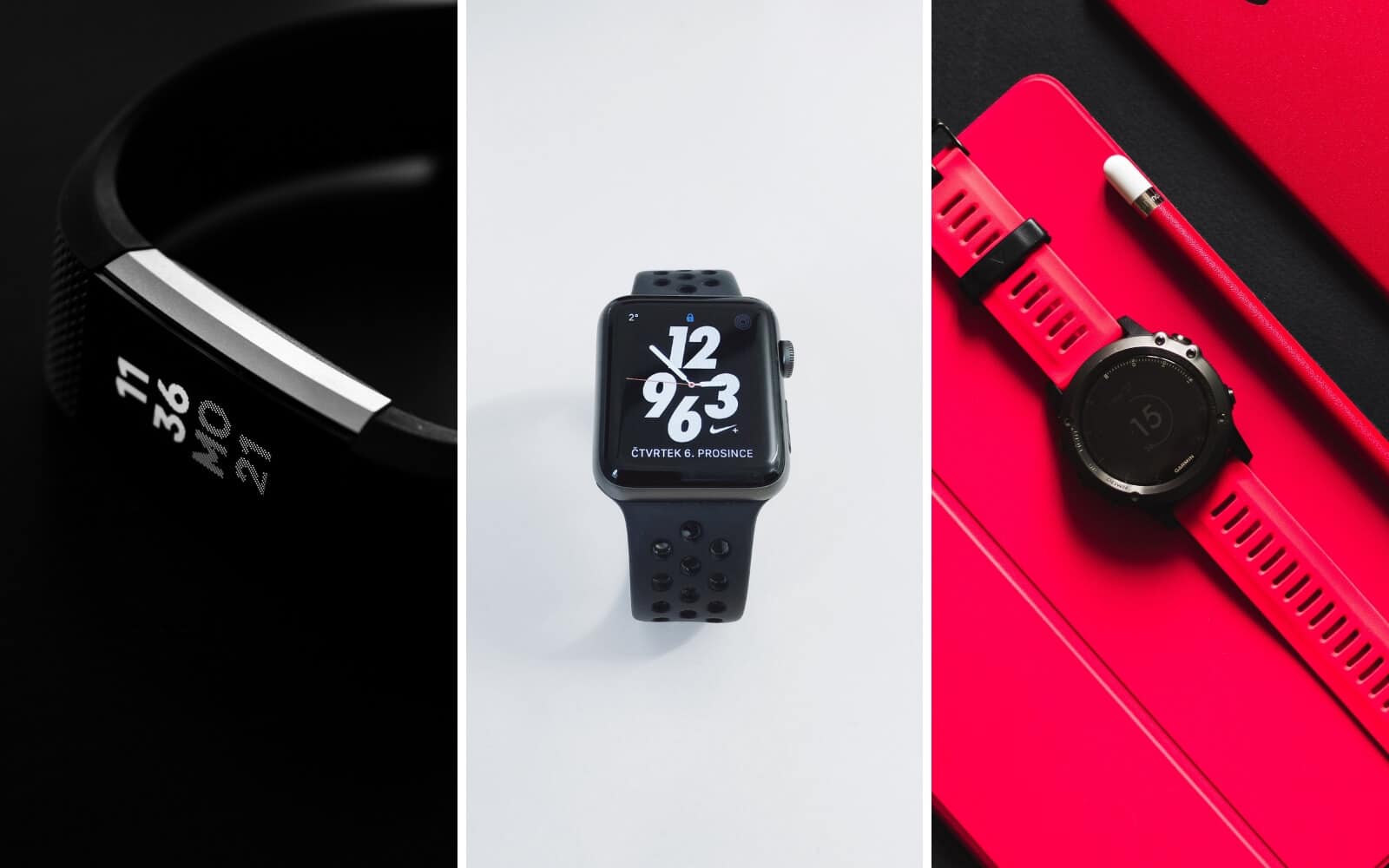 3 kitesurf watches: apple watch, fitbit, and garmin