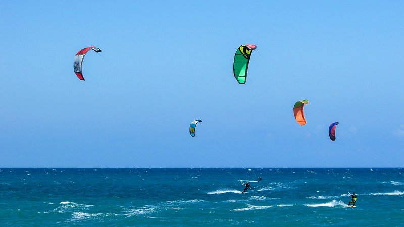 kiteboarding vakantie