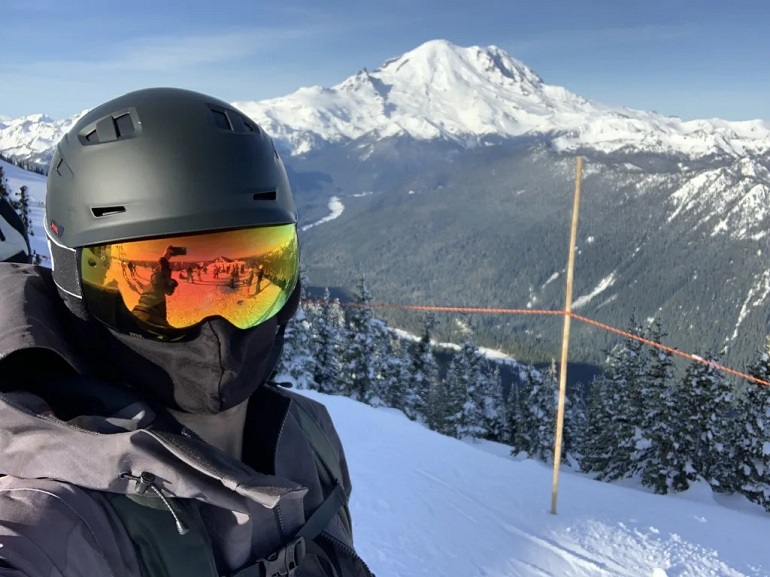 snowboard helmet