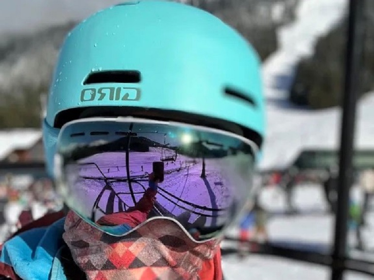 Snowboard-Helm