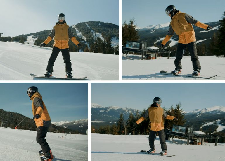 learn how to snowboarding