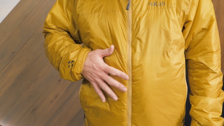 isolierter Windbreaker