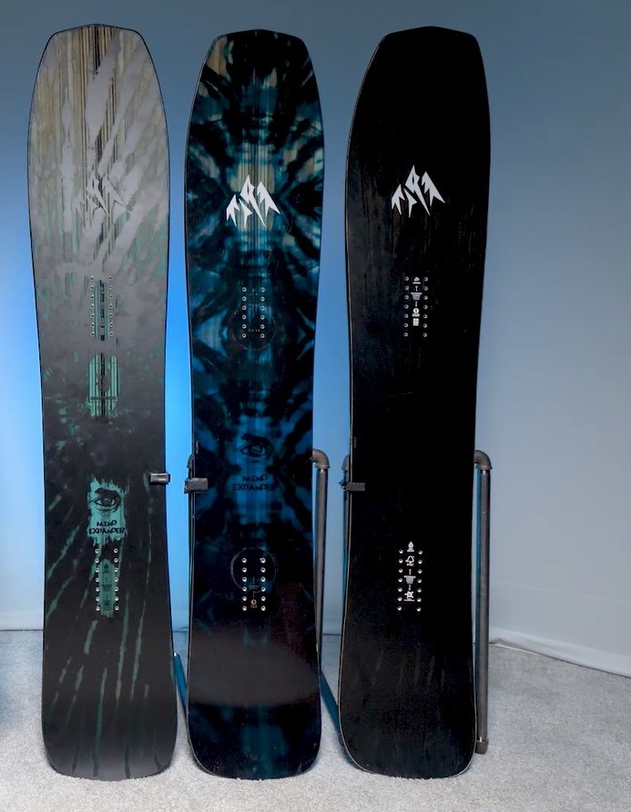 snowboard voor diepe sneeuw