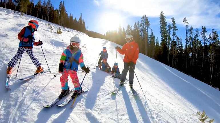 première fois au ski