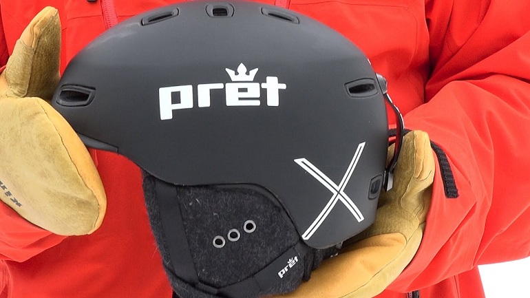 full-face ski helmet