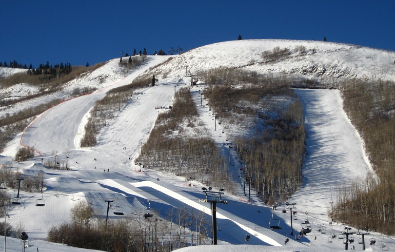 ville de ski populaire de l'utah