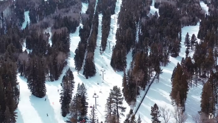 Der beste Ort zum Skifahren in New Mexico