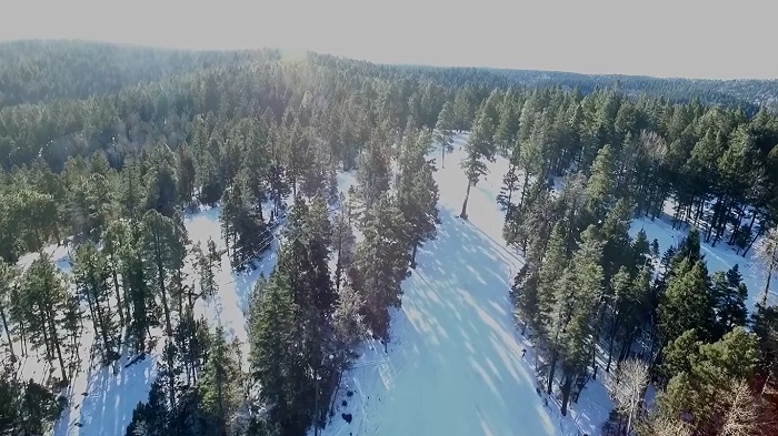 Der beste Ort zum Skifahren in New Mexico