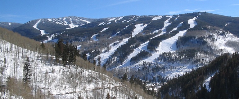 montagne de ski du Colorado