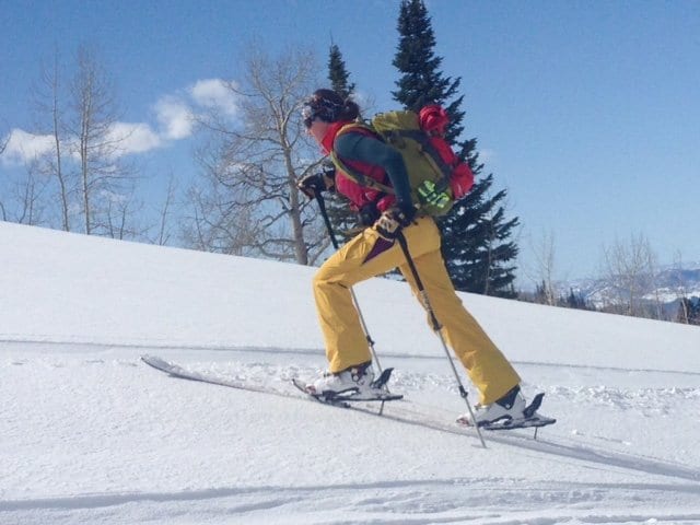 belt loops & drop seat for wet snow