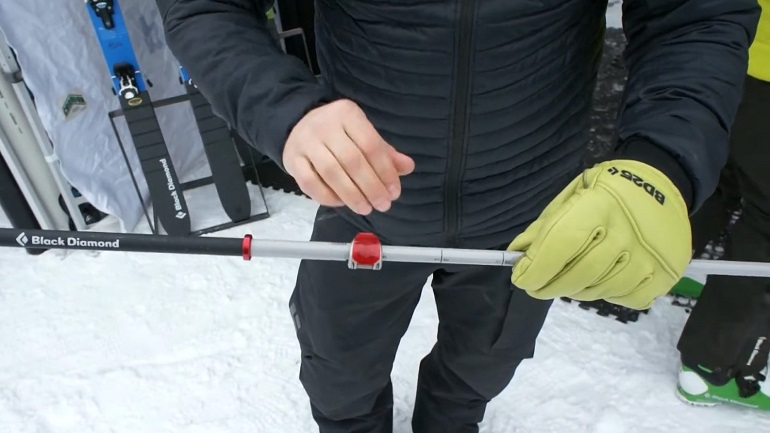 telescopic ski pole