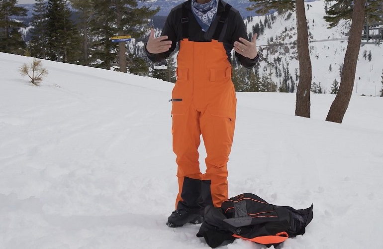 meilleur pantalon de ski à bretelles