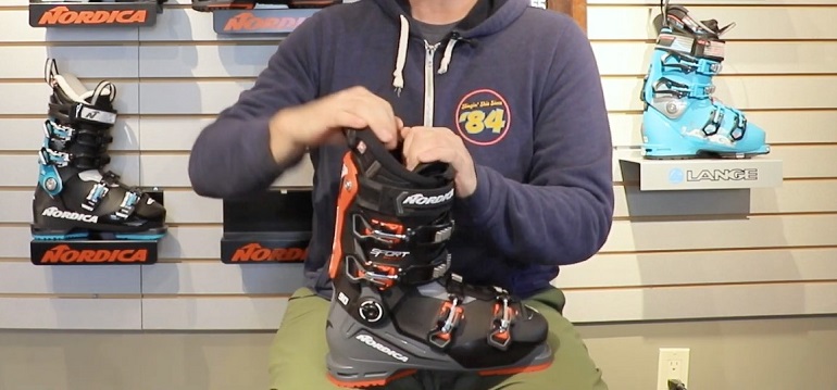 best wide ski boots