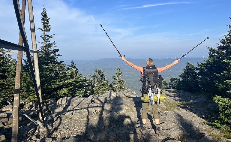 snow shoe poles