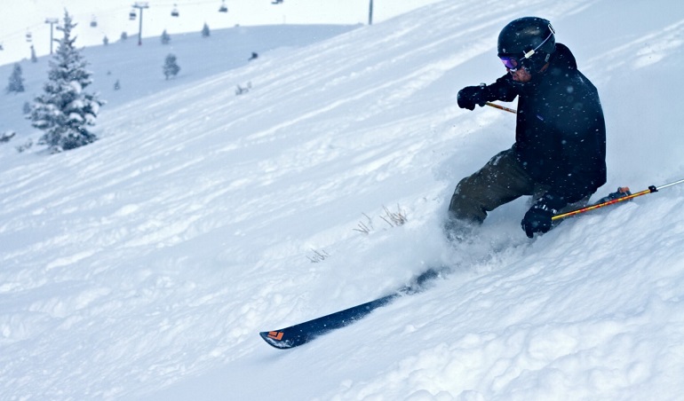 ski en poudreuse