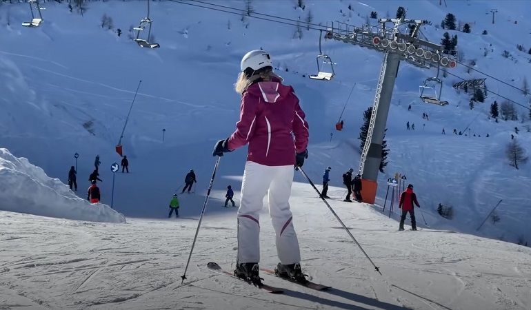 skiing in ausria