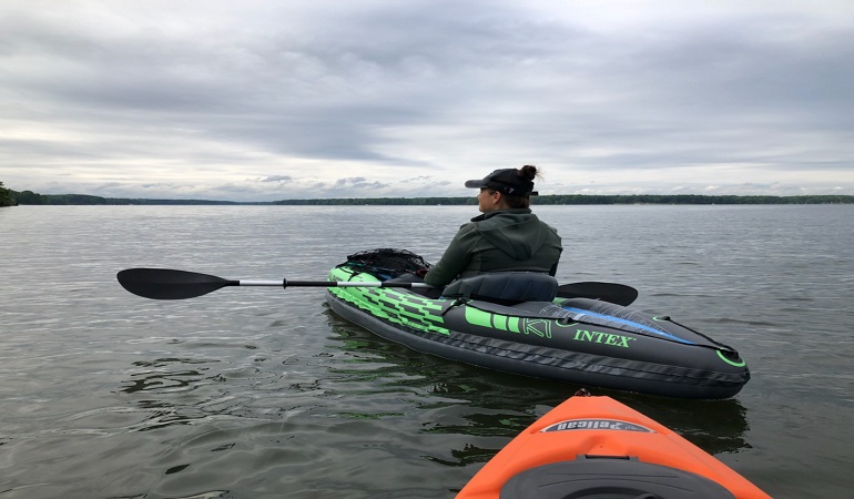 inflatable canoe