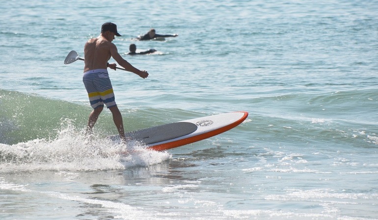 calories burned stand up paddle boarding
