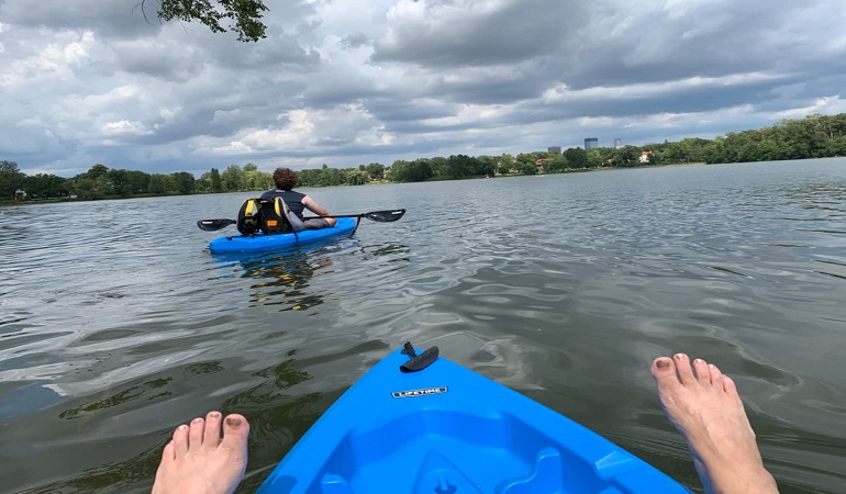 kayak pour enfants