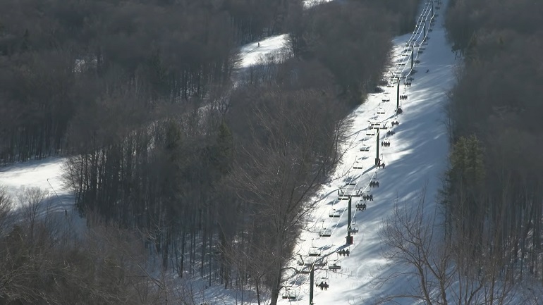 le meilleur de la côte le de la côte de l'est pour le ski