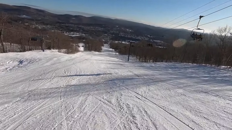 le meilleur de la côte le de la côte de l'est pour le ski