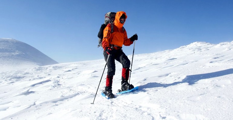 Mehrschichtige Kleidung für den Winter