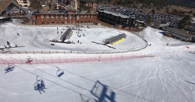 Skifahren in Kalifornien