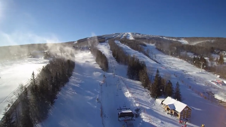 le meilleur de la côte le de la côte de l'est pour le ski