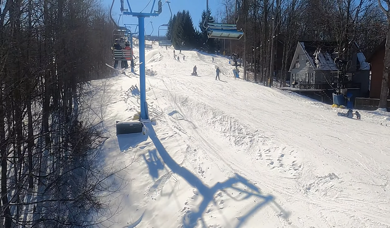 snow skiing in west virginia