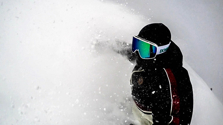 étui à lentilles pour lunettes de ski