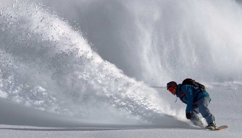 comment skier la poudreuse