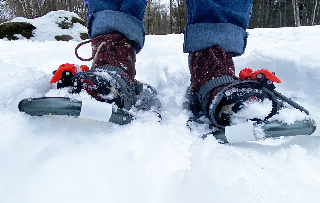 snow walking