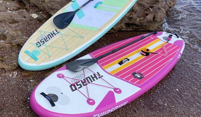 jeugd paddle board