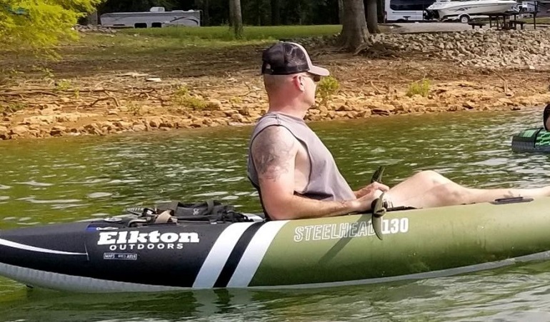 thumbnail image 2 of ICROSS 3000 Inflatable Fishing Kayak - Sit On Top Kayak/SUP Hybrid With Seat, 660lb Capacity 2 of 9