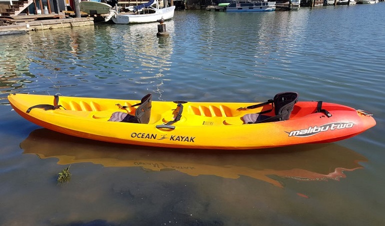 tandem kajak harde schaal