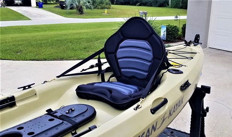 most comfortable kayak seat