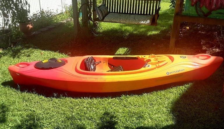 foot paddle kayak