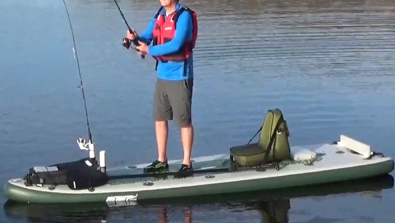 inflatable fishing sup