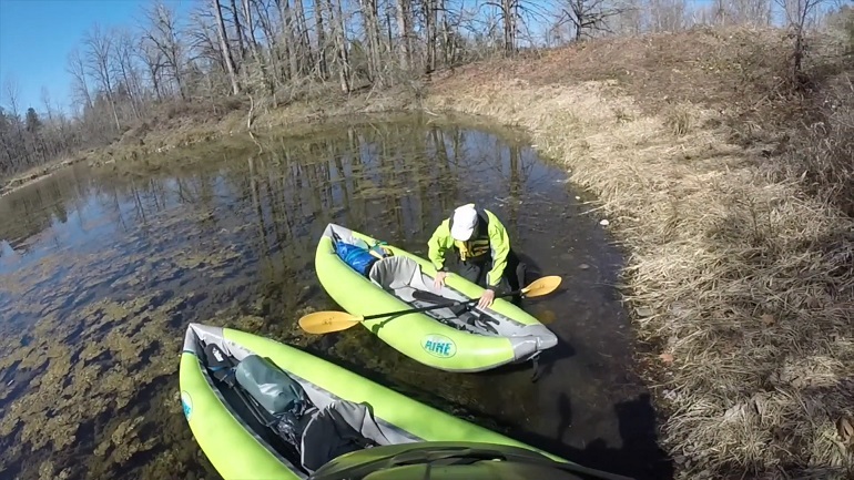 bestes aufblasbares Wildwasserkajak