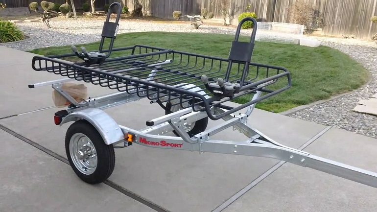 two kayak trailer