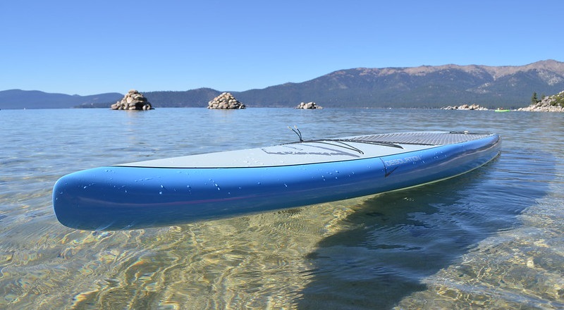 hoeveel weegt een paddle board