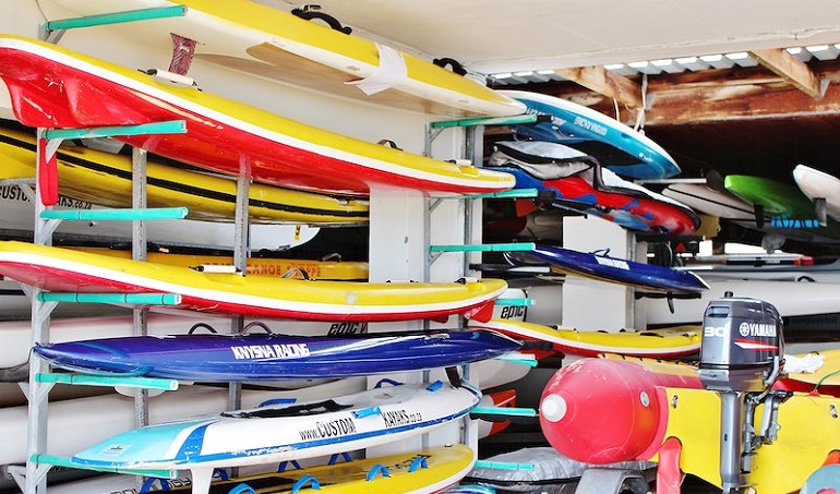 best way to store inflatable sup